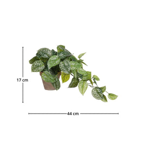 Scindapsus kunstig plante hengende grønn med potte - Lindas Dekor Kunstige planter