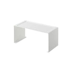Stapelbar smal vit hylla 30,5 x 14 cm