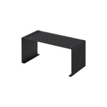 Stapelbar hylla smal svart 30,5 x 14 cm