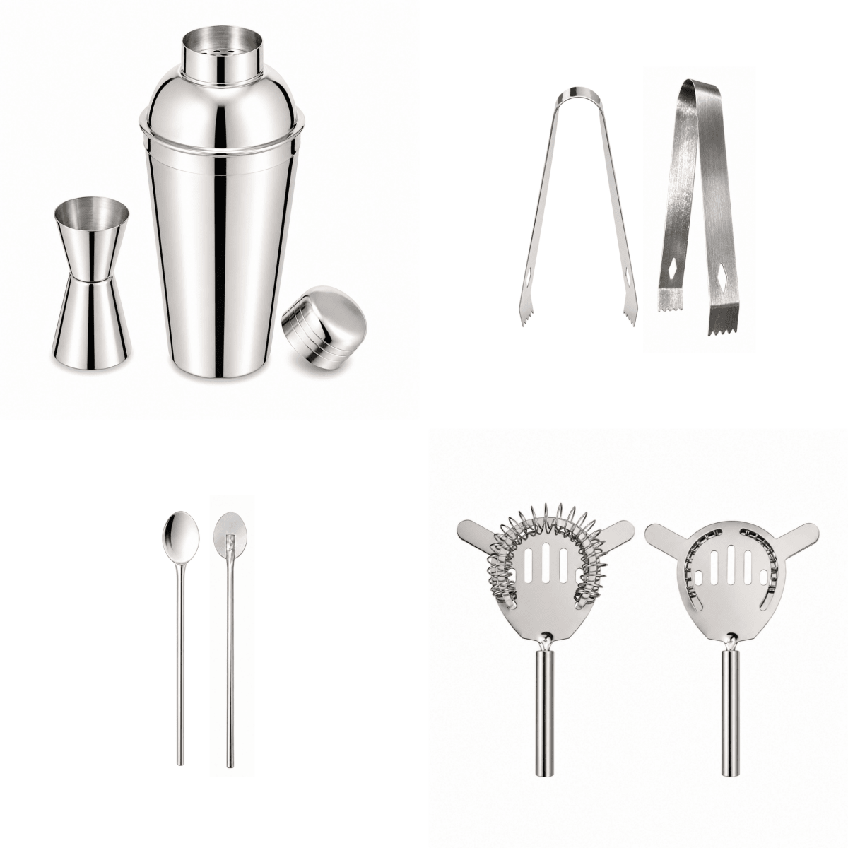Cocktail shaker Gavesett 5 deler - Lindas Dekor cocktail shaker