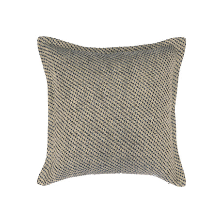 Halvor Bakke putetrekk i blå og beige 50 x 50 cm