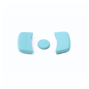 MasterClass silikonhåndtakstrekk lyseblå 3-pk – varmebestandig opptil 230°C

