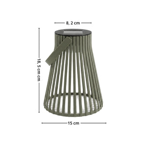 Solarlampa grön 15 x 18 cm