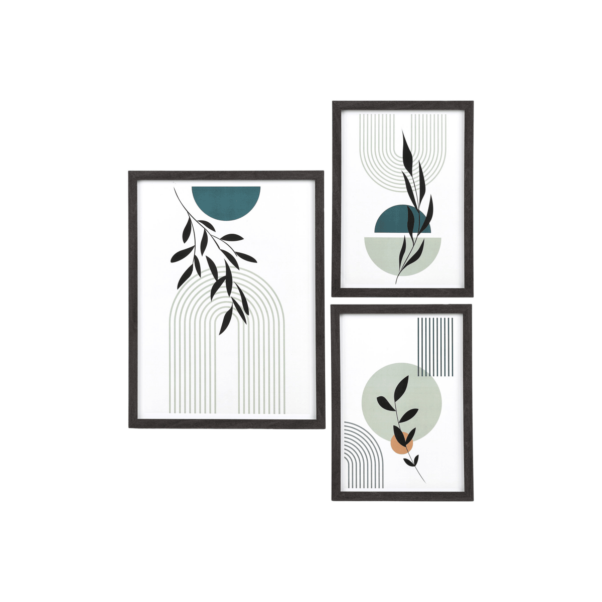 Aspen bilderammer sort 3-pk