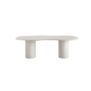Maranola spisebord beige/sement 240 cm - Lindas Dekor Spisebord