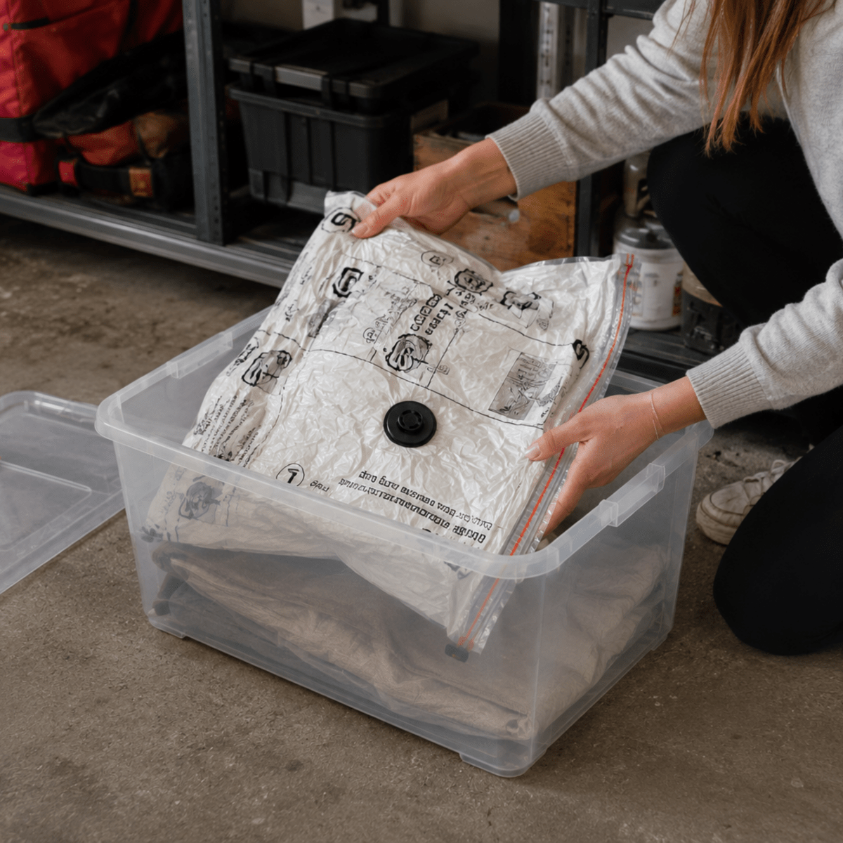 5-pk vakuumposer til oppbevaring - Lindas Dekor Vakuumpose