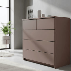 Uni Matt chocolate brown kontaktplast 45 cm x 2 meter