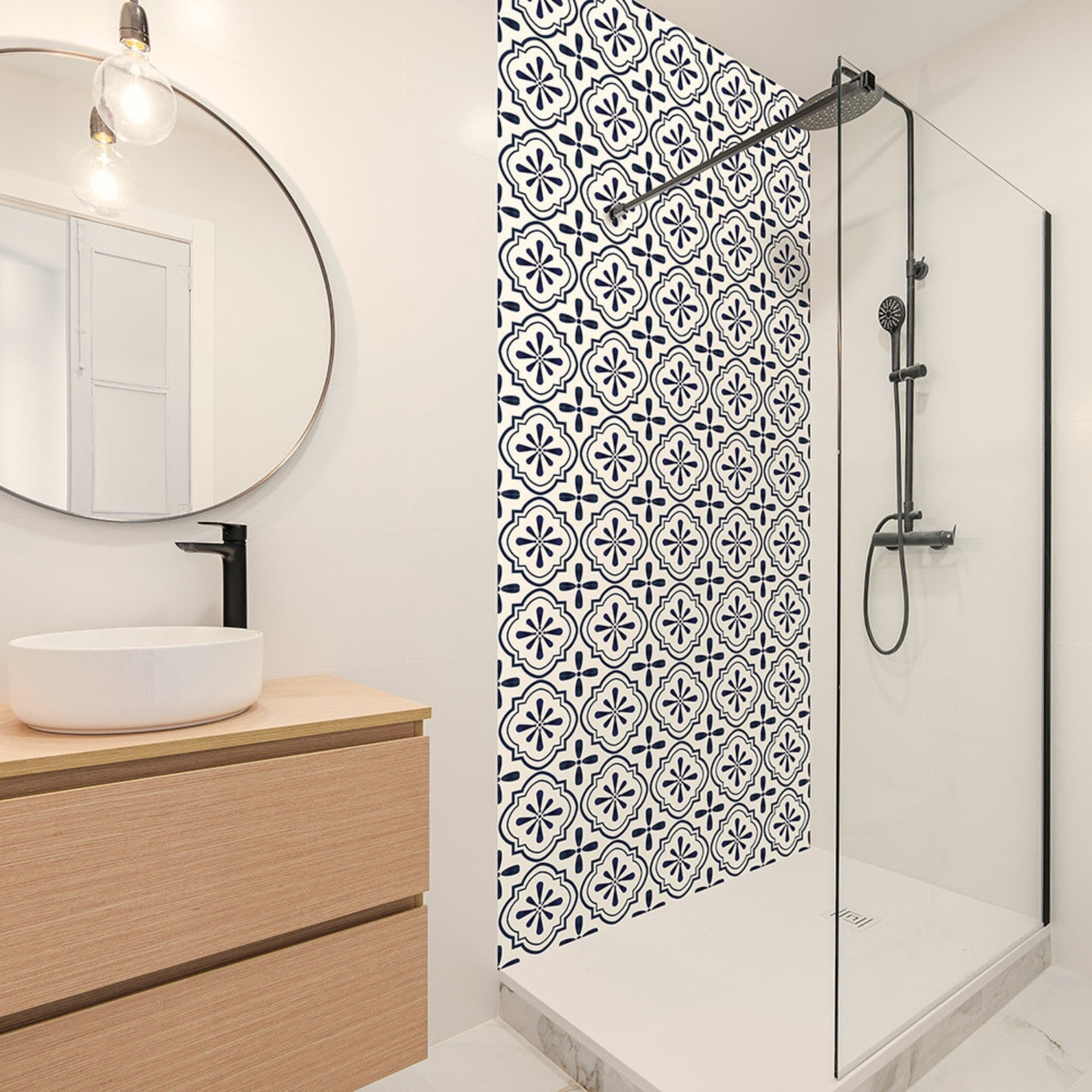 8-pk Nova varm selvklebende fliser