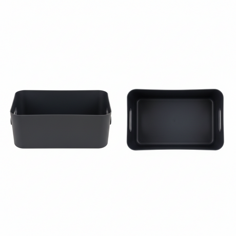 Sort organiseringsboks til bad, garderobe, gang og vaskerom