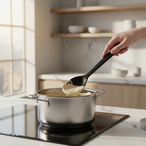 Fleksibel silikon slikkepott med stålkjerne til tunge rører