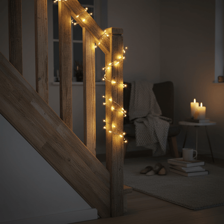 Lyslenke 40 LED varmhvit 2 m - Lindas Dekor lyslenke
