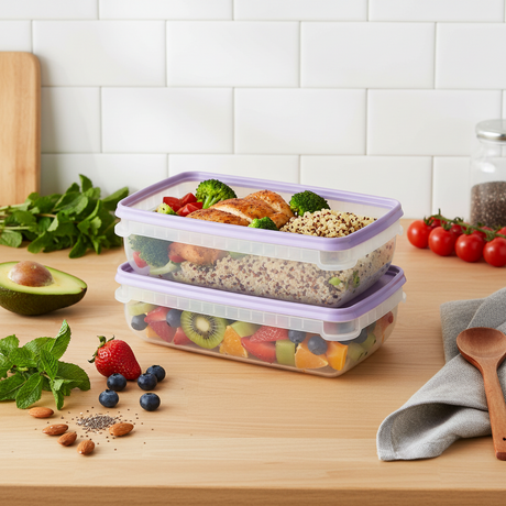 SmartStore Frost bokser som kan settes inni hverandre når de er tomme