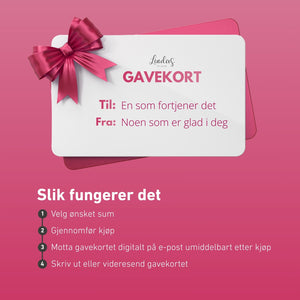 Gavekort hos Lindas Dekor
