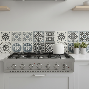 8-pk Victoria selvklebende fliser