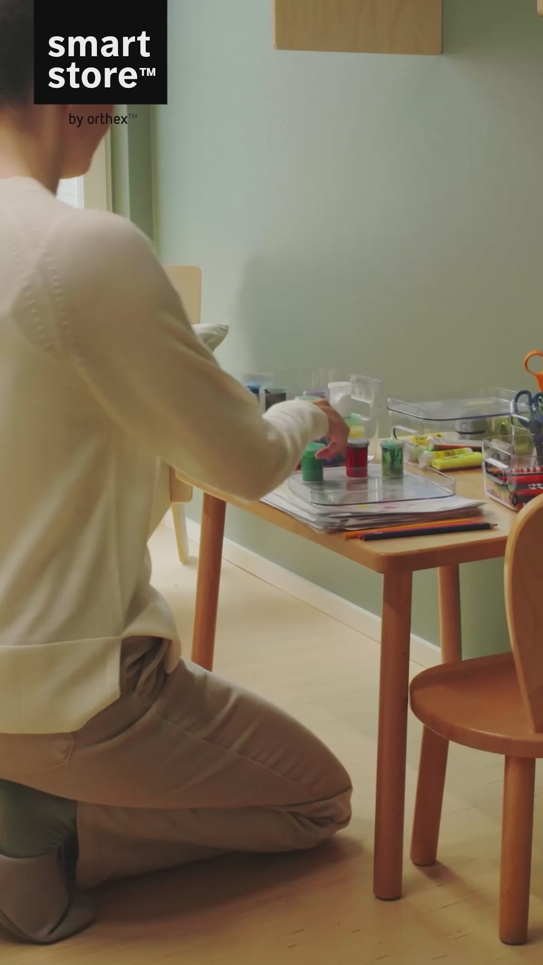 bruk av SmartStore oppbevaringssystem i hjemmemiljø