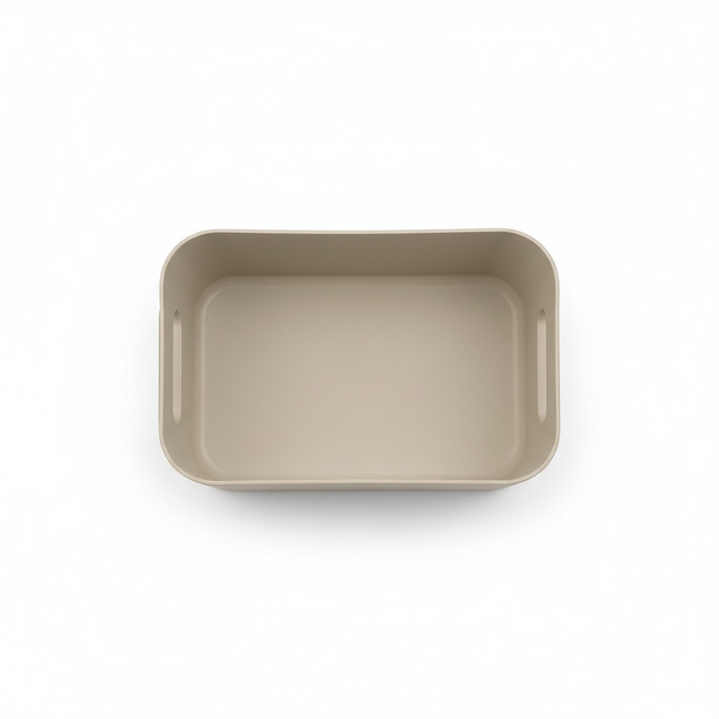 Praktisk oppbevaringsboks til toalettsaker og husholdningsartikler