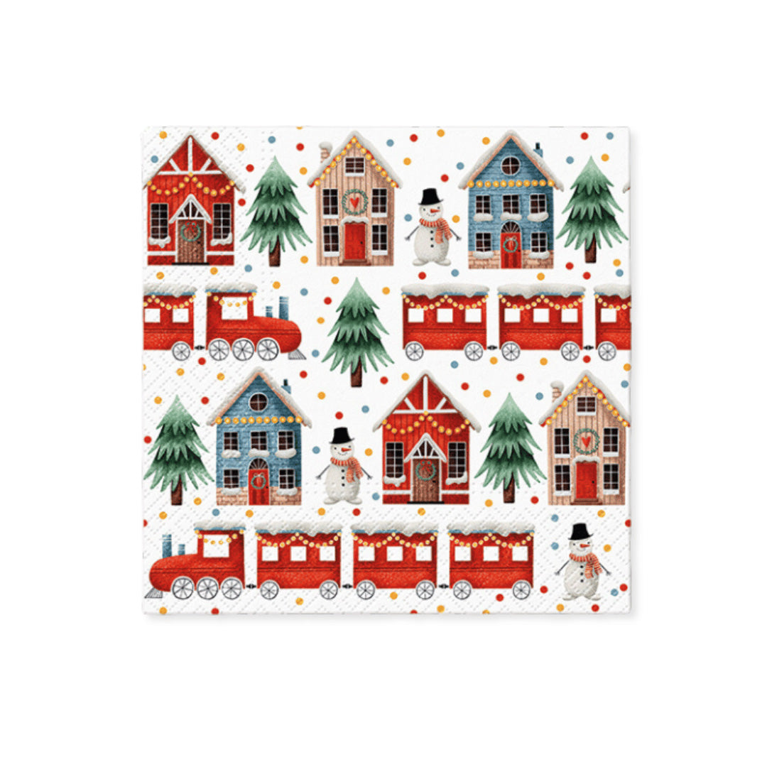 Servietter Cosy Christmas, 20-pk