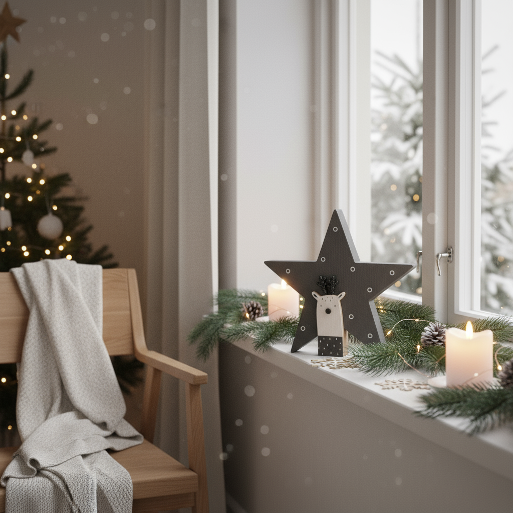 Rudolph stjärna, svart