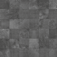 Bodø mørkegrå selvklebende fliser