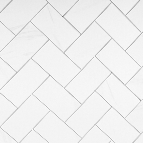 Stein fiskeben marmor veggfliser imiterer fliser i marmor i fiskebeinsmønster. Denne er populær å bruke til kjøkken og baderom. 