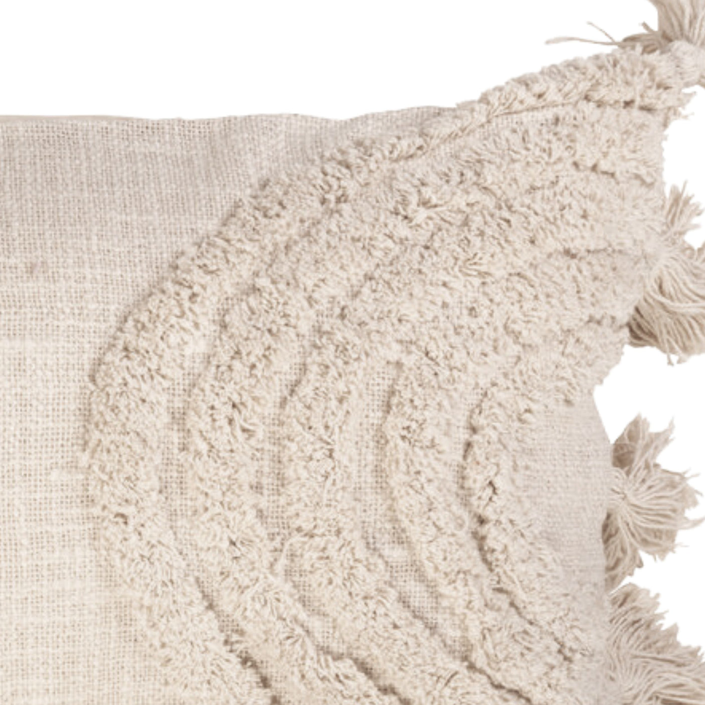 Putetrekk Boho Harmony krem 35 x 55 cm