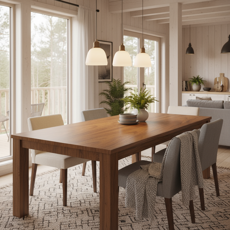 Eik trefolie til bord og skap – naturtro selvklebende kontaktplast med realistisk trestruktur