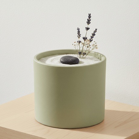 Era potte mint grønn rund - Lindas Dekor Potter