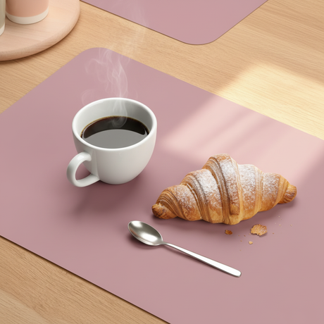 Rose bordbrikke frokost