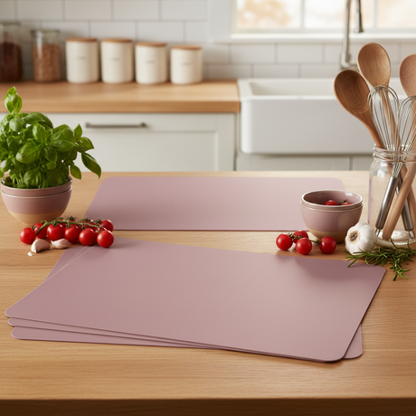 Rose bordbrikke stabel kjøkken