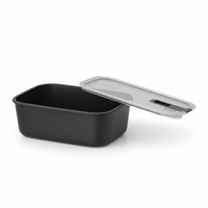 Mepal EasyClip boks i sort til meal prep og matoppbevaring