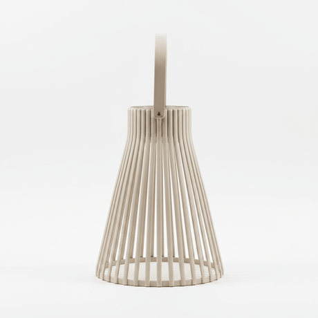 Solarlykt beige 20 x 24 cm - Lindas Dekor Lyslykt