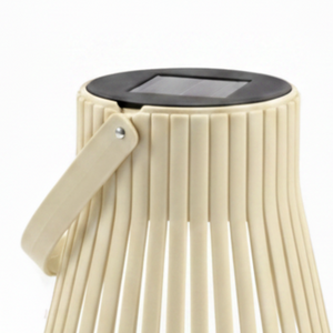 Solarlampa beige 20 x 24 cm