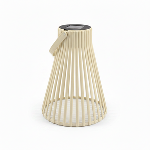 Solarlampa beige 20 x 24 cm