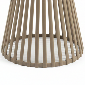 Solarlampa brun 15 x 18 cm