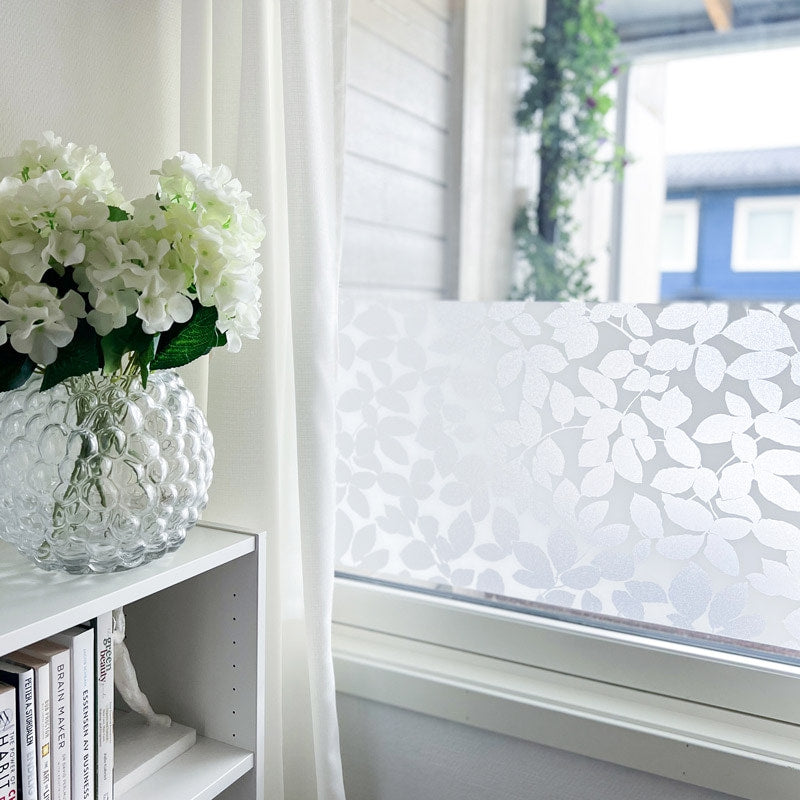 Vareprøve: Static Leaf Vindusfolie