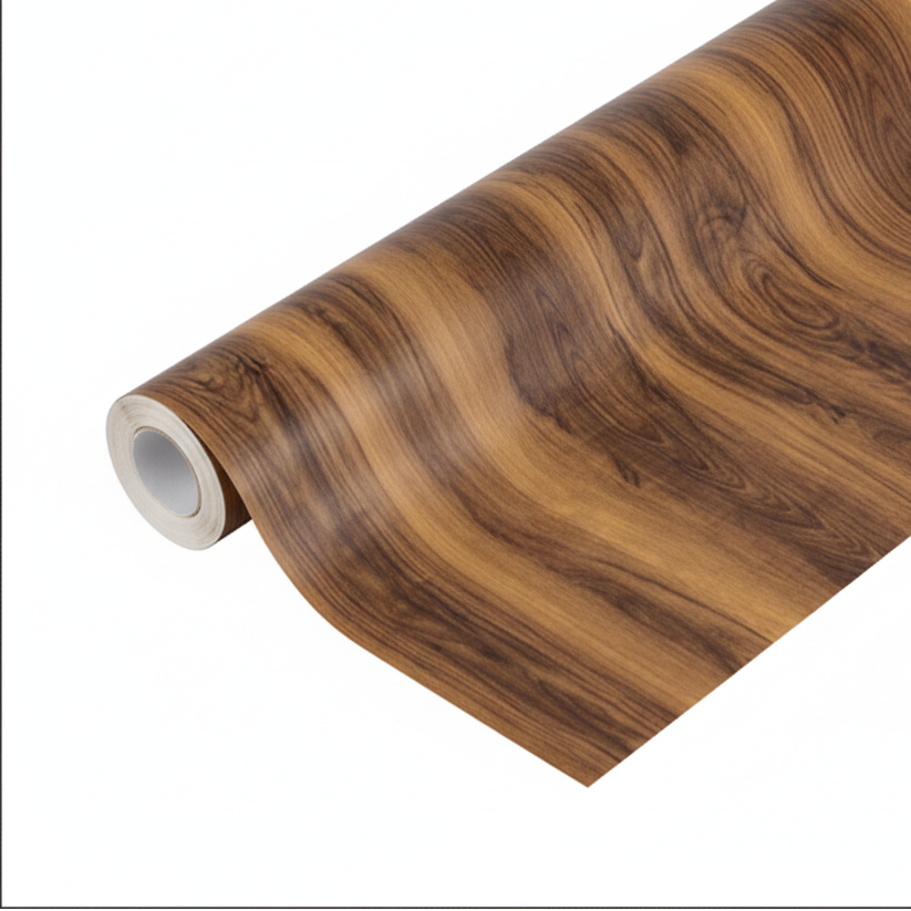 Tynn rull Boston oak kontaktplast