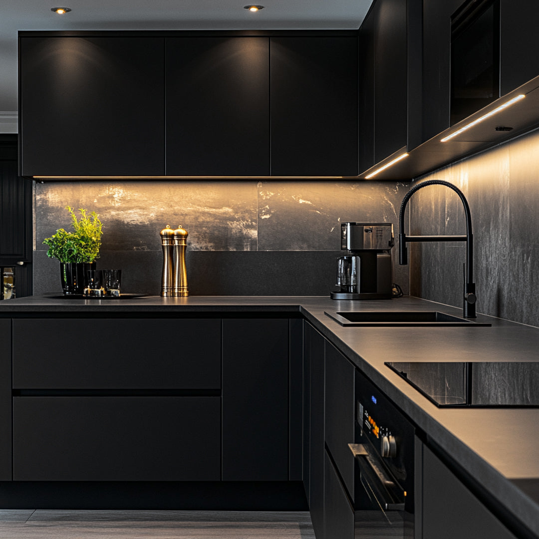 Vareprøve: Black supermatt kontaktplast