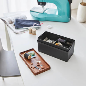 Syboks med trelokk 27 x 14 x 13,5 cm - Lindas Dekor