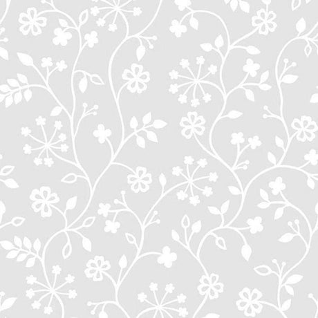 Statisk vindusfolie med blomster og blader til bad og stue
