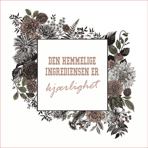 Servetter "ingrediensen", 20-pack