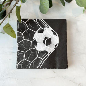 Servetter med fotboll 20-pk