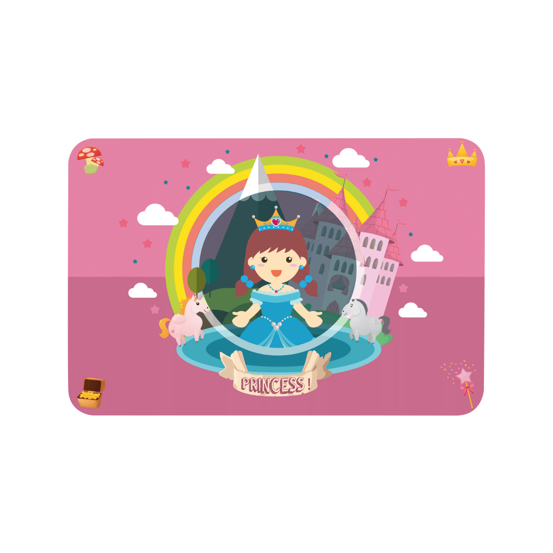 Bordstablett prinsessa, rosa